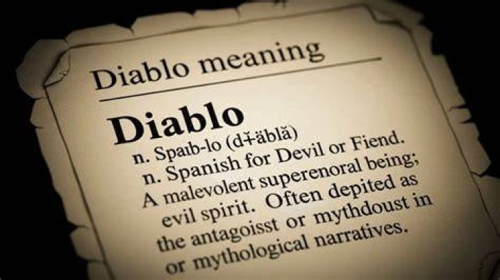 What does diablo mean in dominican