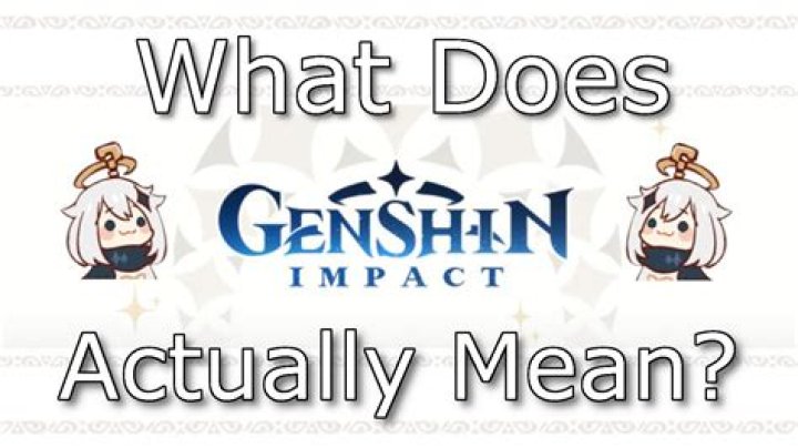 What does genshin impact mean