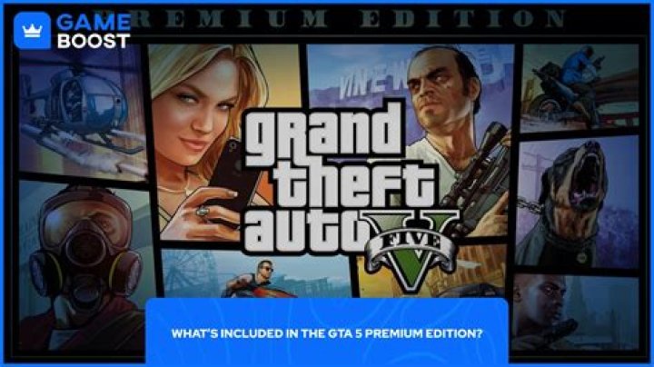 What does gta 5 premium edition come with