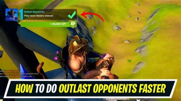 What does outlast opponents in fortnite mean