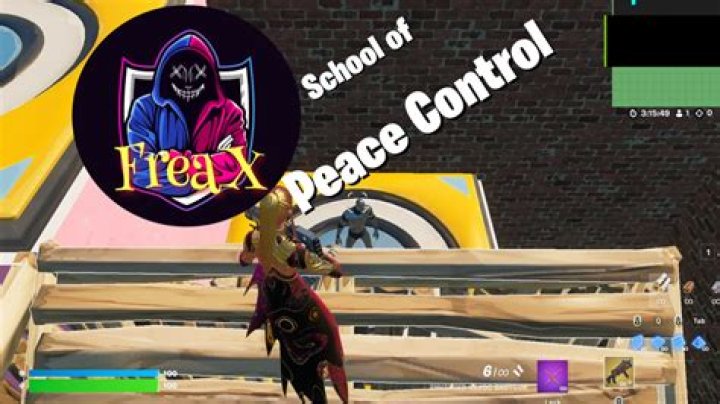 What does peace control mean in fortnite