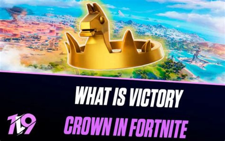 What does victory crown do fortnite