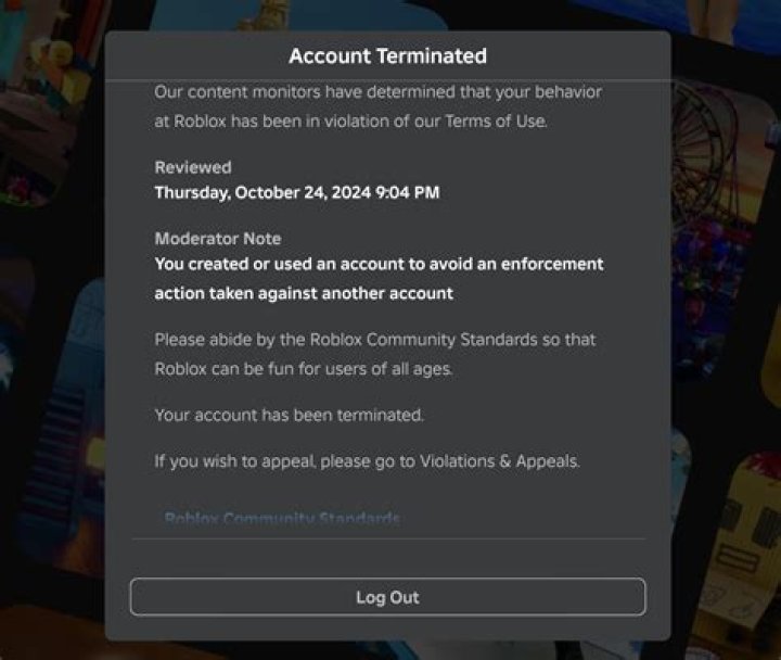 What happened to roblox october 29 2021