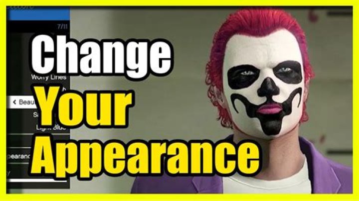 What happens if you change your appearance in gta