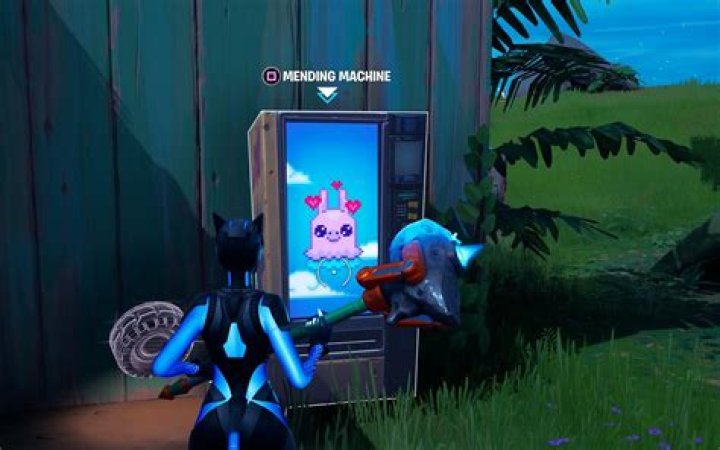 What is a mending machine fortnite