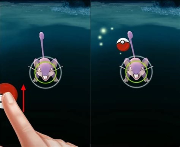 What is a nice throw in pokemon go