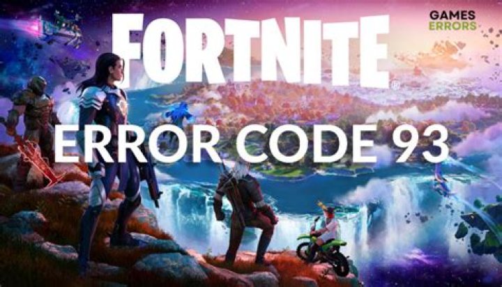 What is error code 93 in fortnite