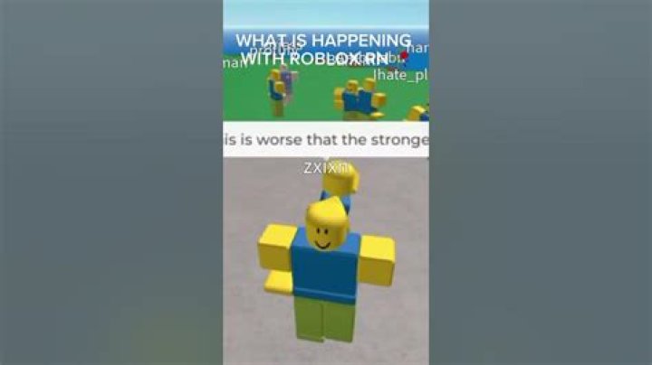 What is happening with roblox