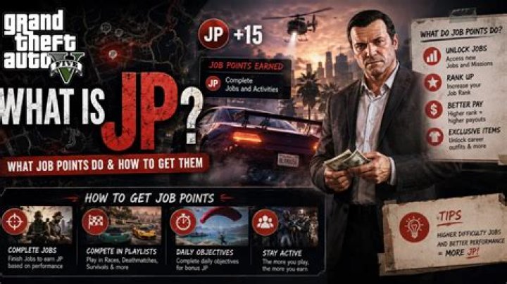 What is jp for in gta 5