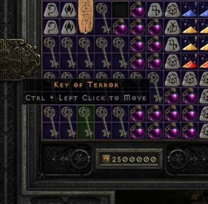 What is key of terror diablo 2