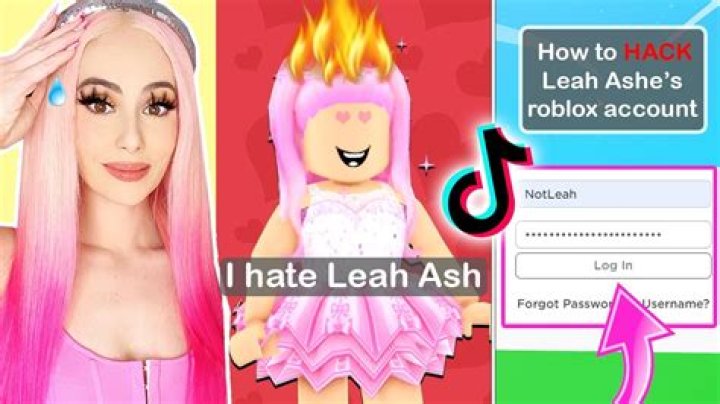 What is leah ashes roblox password 2021