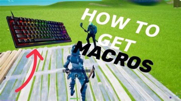 What is macros in fortnite