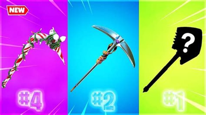 What is the sweatiest pickaxe in fortnite