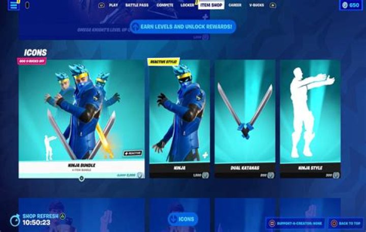 What is today’s item shop fortnite