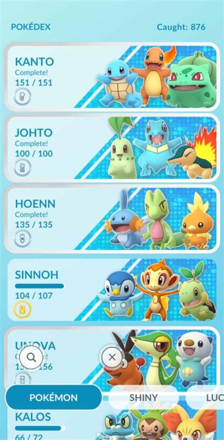 What new pokemon go update