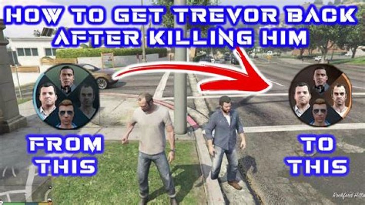 What to do after killing trevor in gta 5