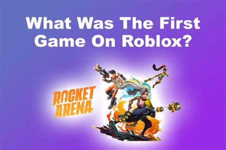 What was the first game in roblox