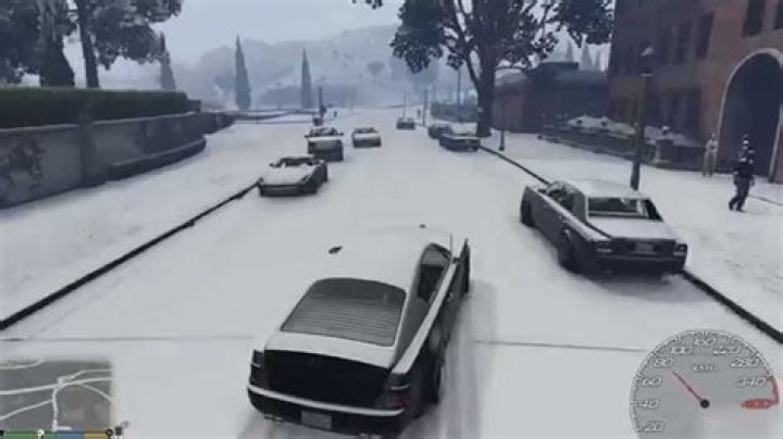 When does gta snow end