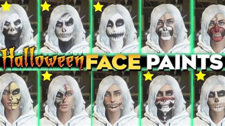 When does the gta halloween face paints come out