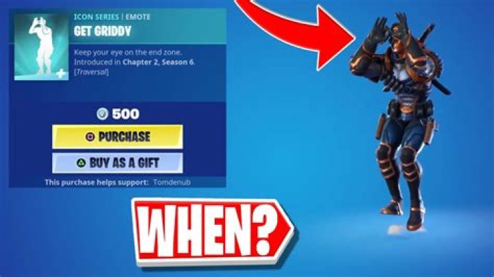 When is the griddy coming back to fortnite