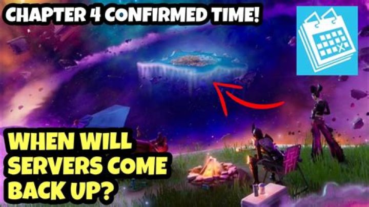 When will fortnite come back up