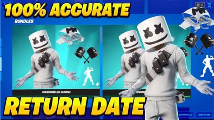 When will marshmello return to fortnite 2021