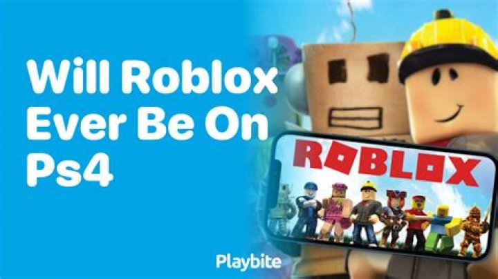 When will roblox be on ps4