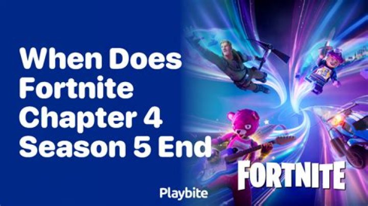 When will season 5 end fortnite