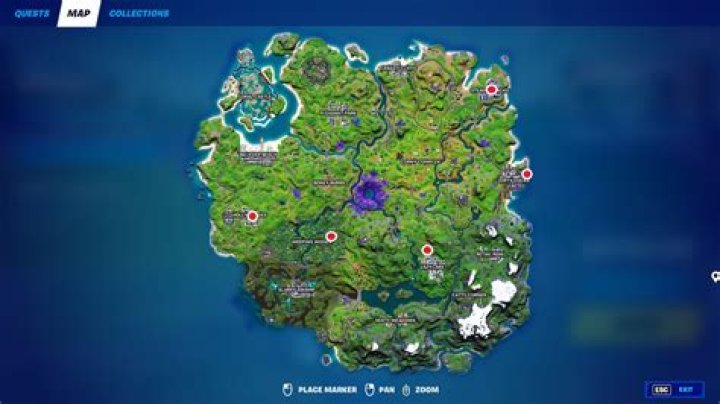 Where are all alien artifacts in fortnite