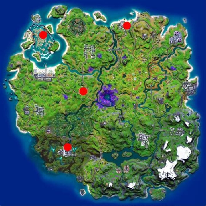 Where are all the alien artifacts in fortnite week 3