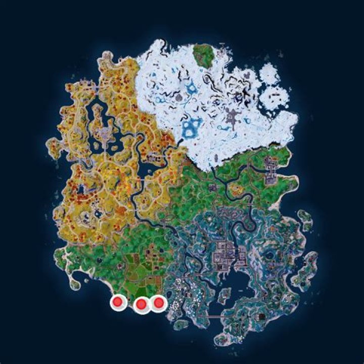 Where are all the campfires in fortnite chapter 3