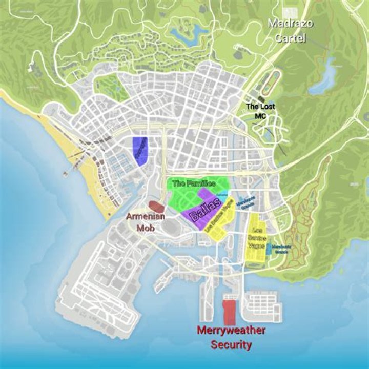 Where are all the gang attacks in gta 5 online