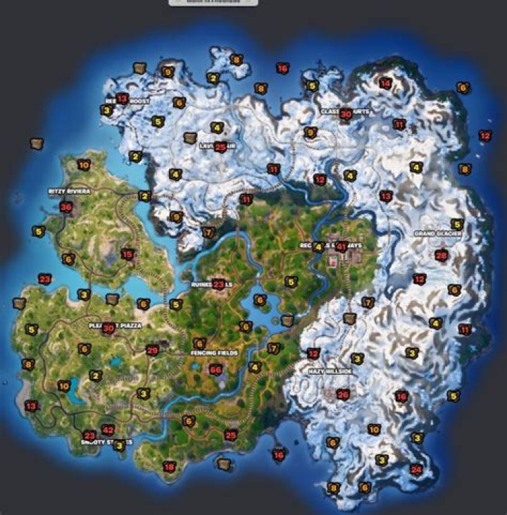 Where are all the legendary chests in fortnite