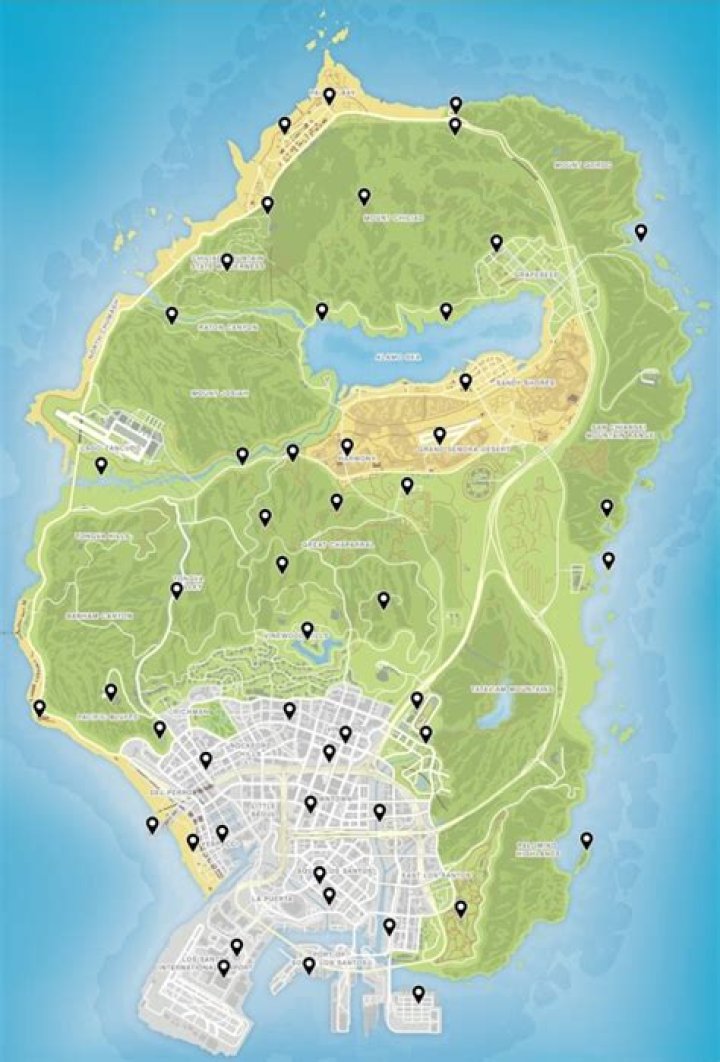 Where are all the letter scraps in gta 5