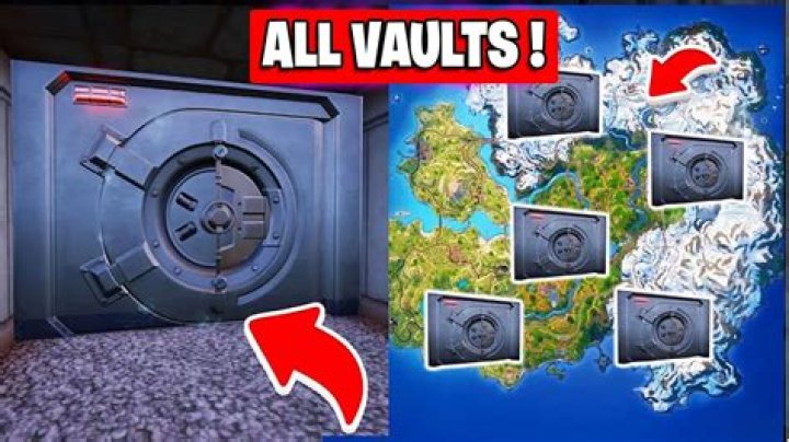 Where are all the vaults in fortnite