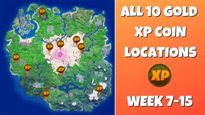 Where are all the xp coins in fortnite season 5