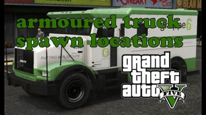 Where are armored trucks in gta 5