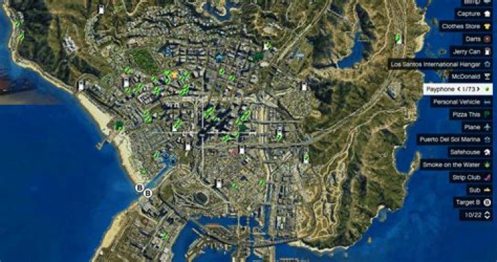 Where are payphones in gta 5
