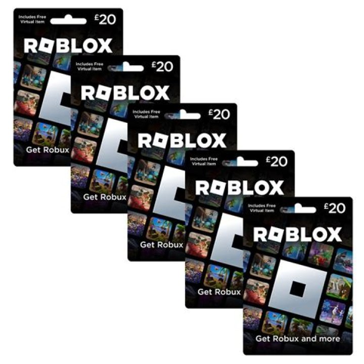 Where are roblox gift cards sold