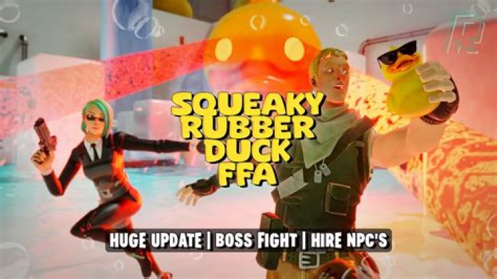 Where are rubber ducks in fortnite
