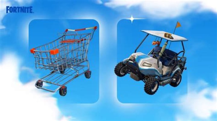 Where are shopping carts in fortnite