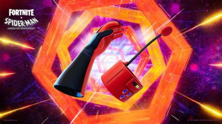 Where are spiderman web shooters in fortnite