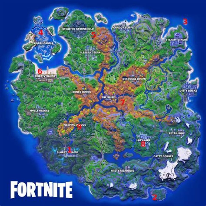 Where are the 5 joneses fortnite
