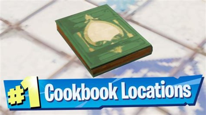 Where are the cookbooks in craggy cliffs fortnite