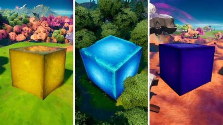 Where are the cubes in fortnite
