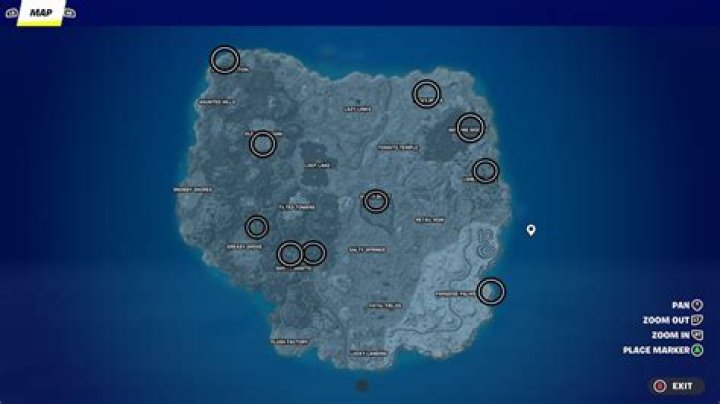 Where are the gnomes in coral castle in fortnite
