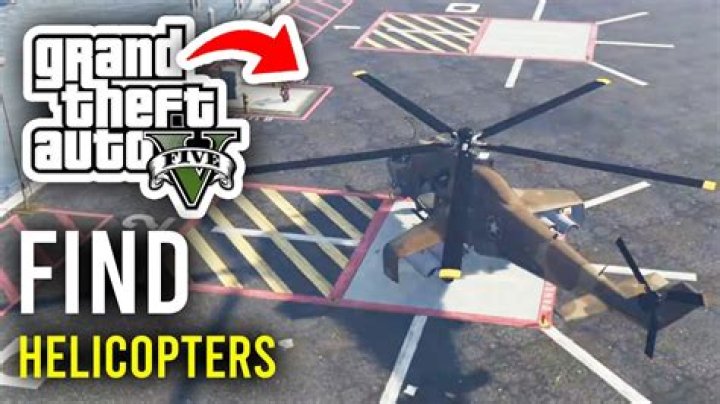 Where are the helicopters in gta 5