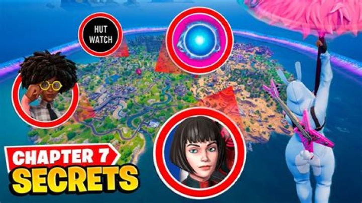 Where are the hiding places in fortnite season 7
