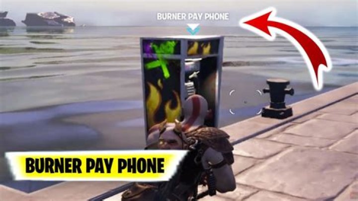 Where are the payphones in fortnite
