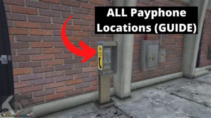 Where are the payphones in gta 5